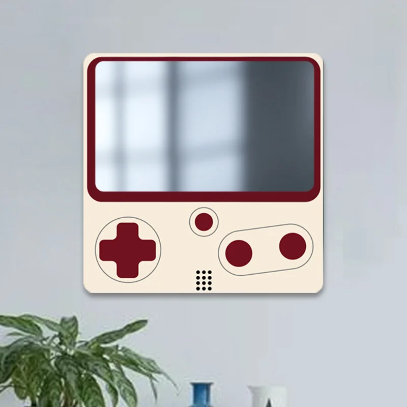 Party Games On Switch - 20CM 자기 접착제 장식 벽 거울