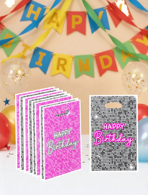 Party Games Engagement - 20개/40개 파티 선물 가방, 글리터 스팽글
