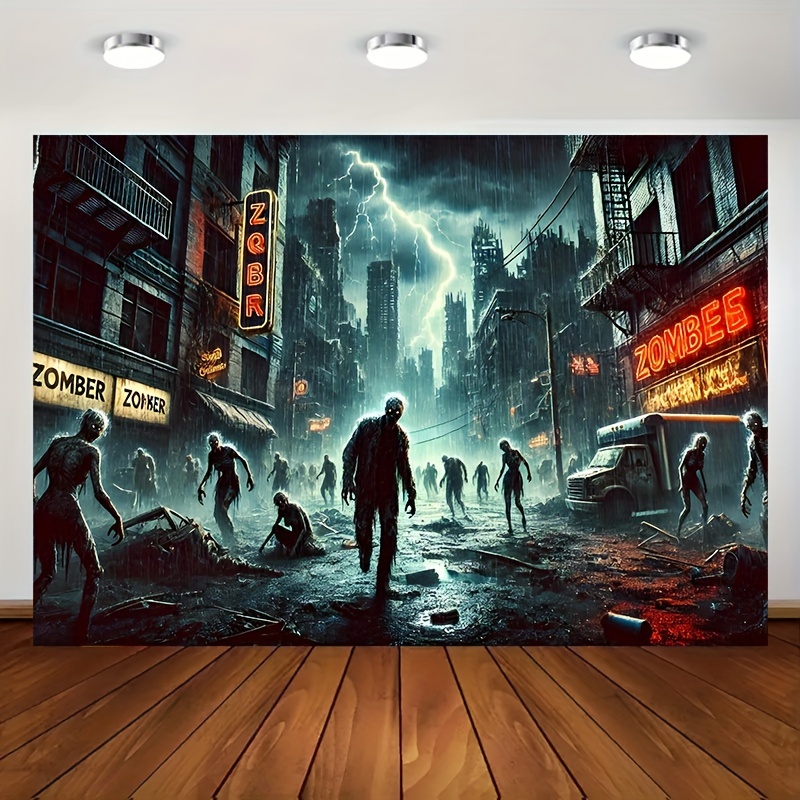 Zombie Party Games - 포스트아포칼립스 시대의 도시에서 설정된 1인용 좀비