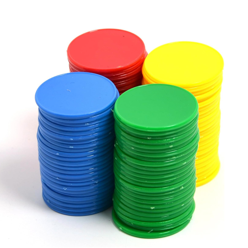 Party Games Juegos De Mesa - 빙고 마커 칩 37MM 4 색
