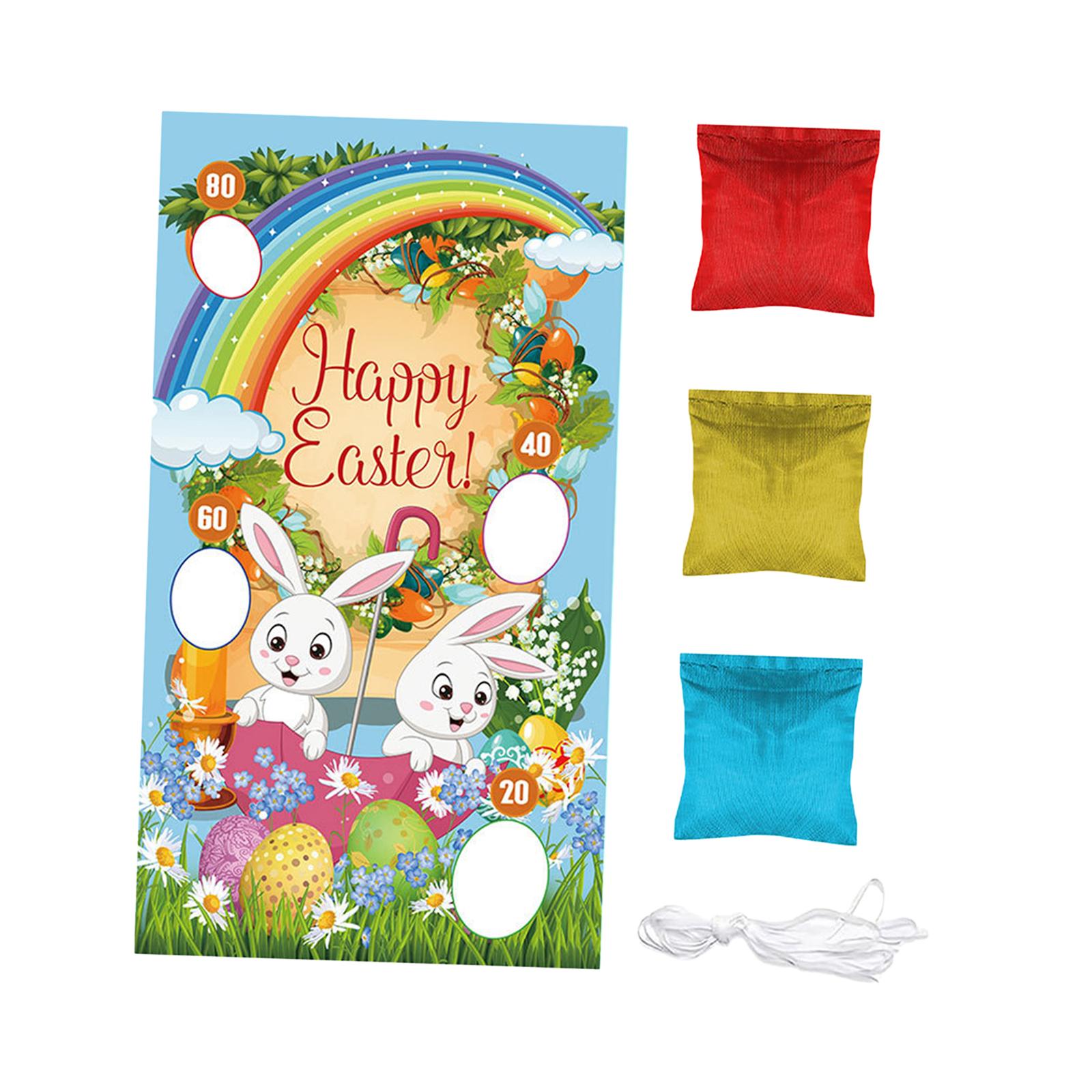 Party Games Easter For Family - 가족 모임을 위한 3개의 콩주머니가 포함된