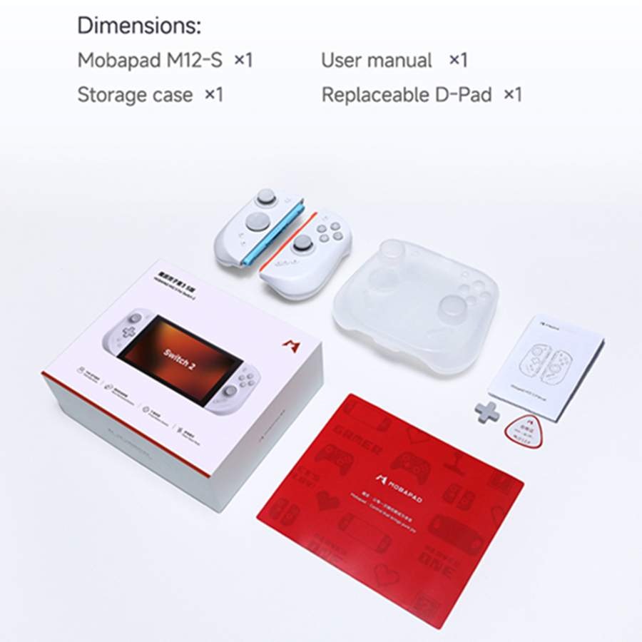 모바패드 M12 S 화이트, GGamepa 최고의 3차 - Party Games Nintendo Switch 리뷰 및 가격