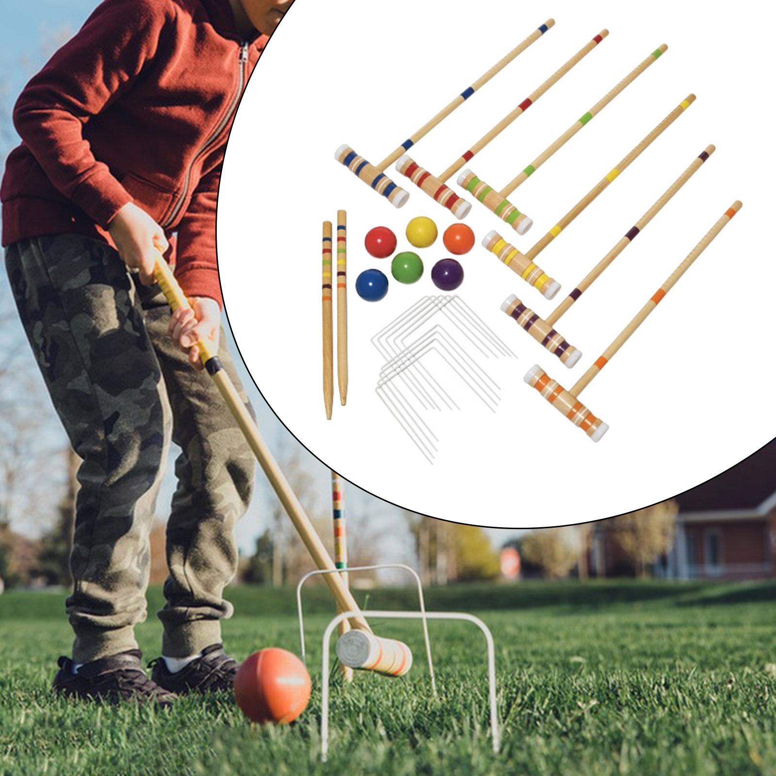 잔디 크로케 게임 세트, 마당 야외 게임, 스포츠 가족 - Croquet Set Lawn 리뷰 및 가격