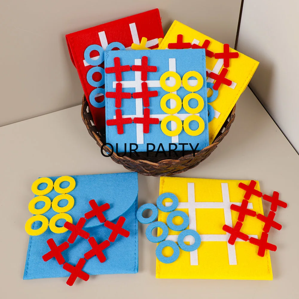 펠트 틱톡 토 가족 체커보드 게임 장난감, 어린이 생일 - Party Games Easter For Family 리뷰 및 가격
