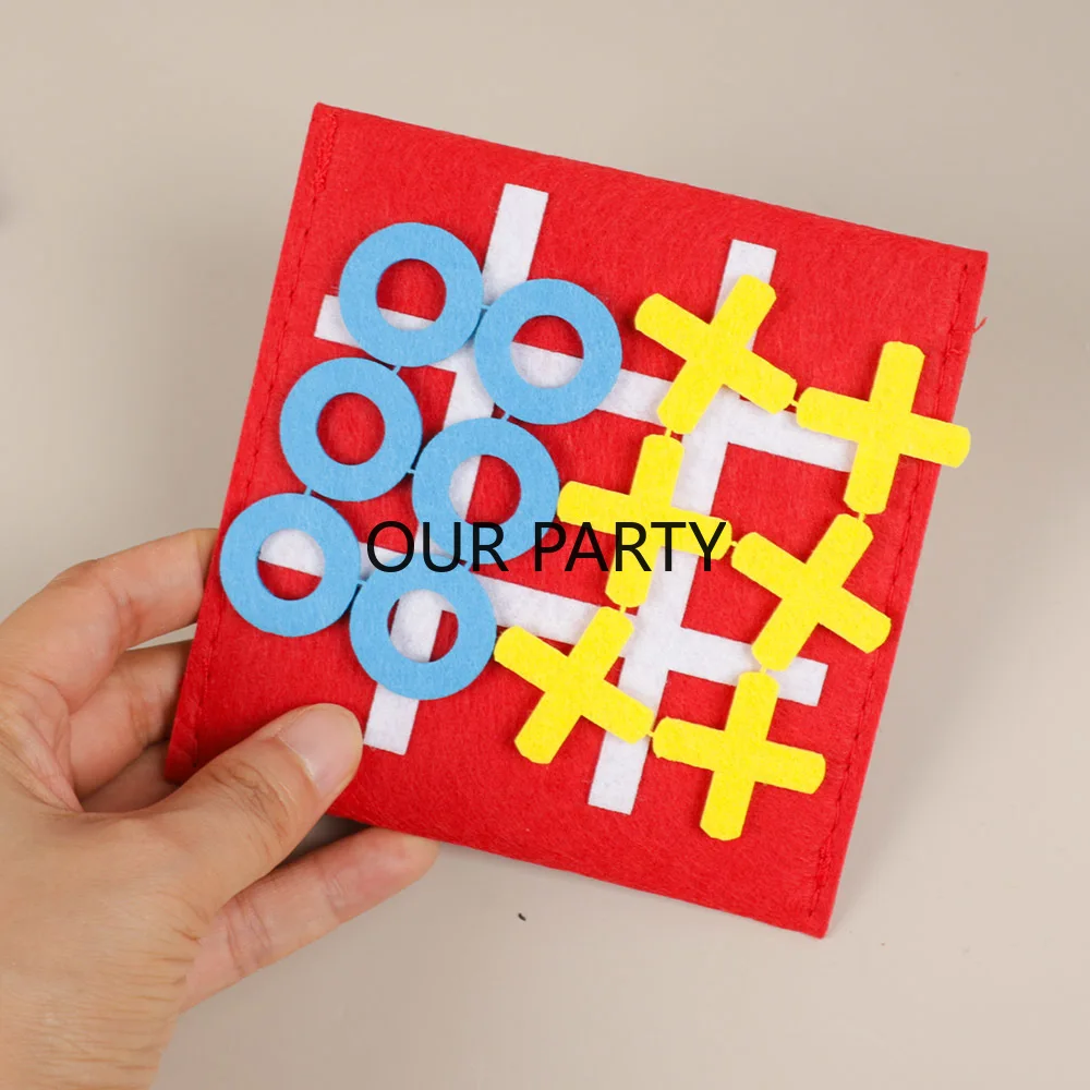 펠트 틱톡 토 가족 체커보드 게임 장난감, 어린이 생일 - Party Games Easter For Family 리뷰 및 가격