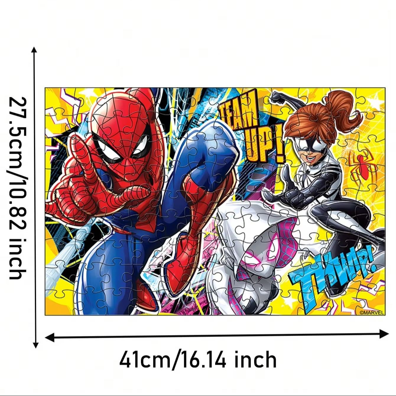 108PCS 마블 스파이더맨 공식 라이센스를 받은 직소 - Party Games Easter For Family 리뷰 및 가격