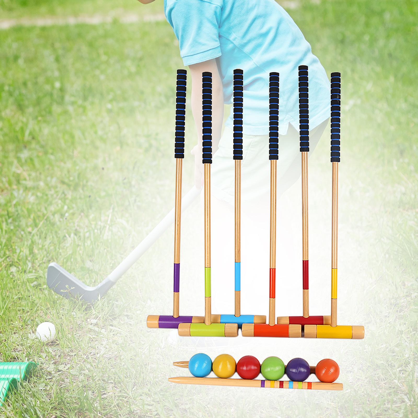 6인용 야외 잔디밭 가족용 크로켓 세트 6개 - Croquet Set Lawn 리뷰 및 가격