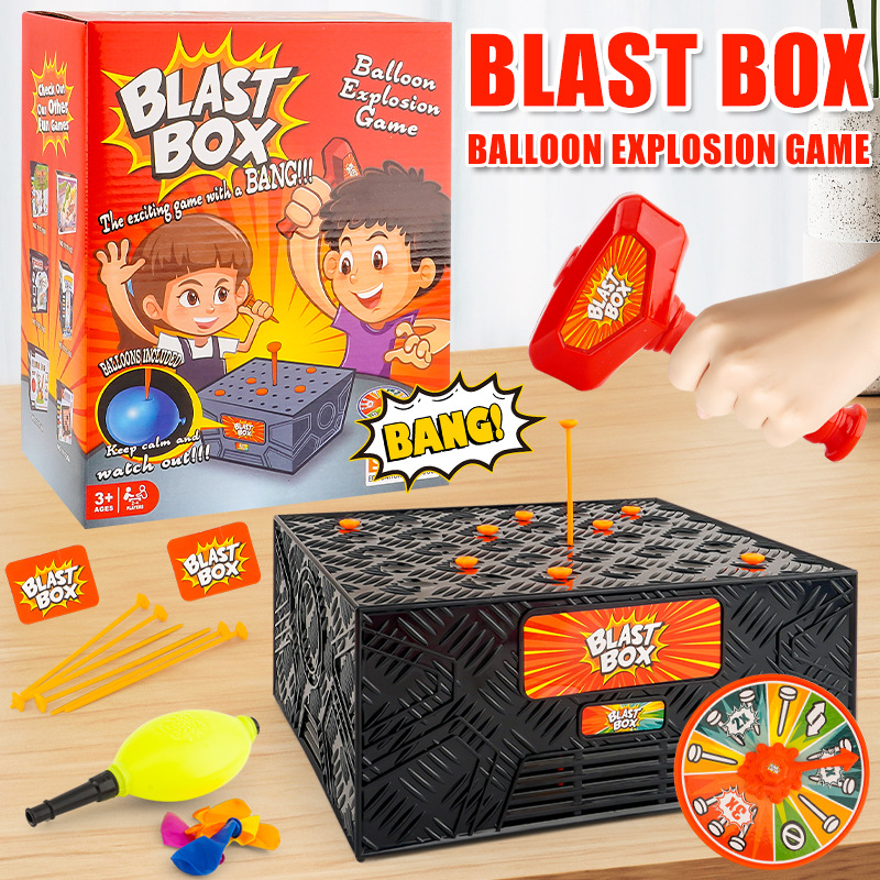 어린이를 위한 블라스트 박스 노킹 장난감, 어린이용 폭 - Party Games Juegos De Mesa 리뷰 및 가격