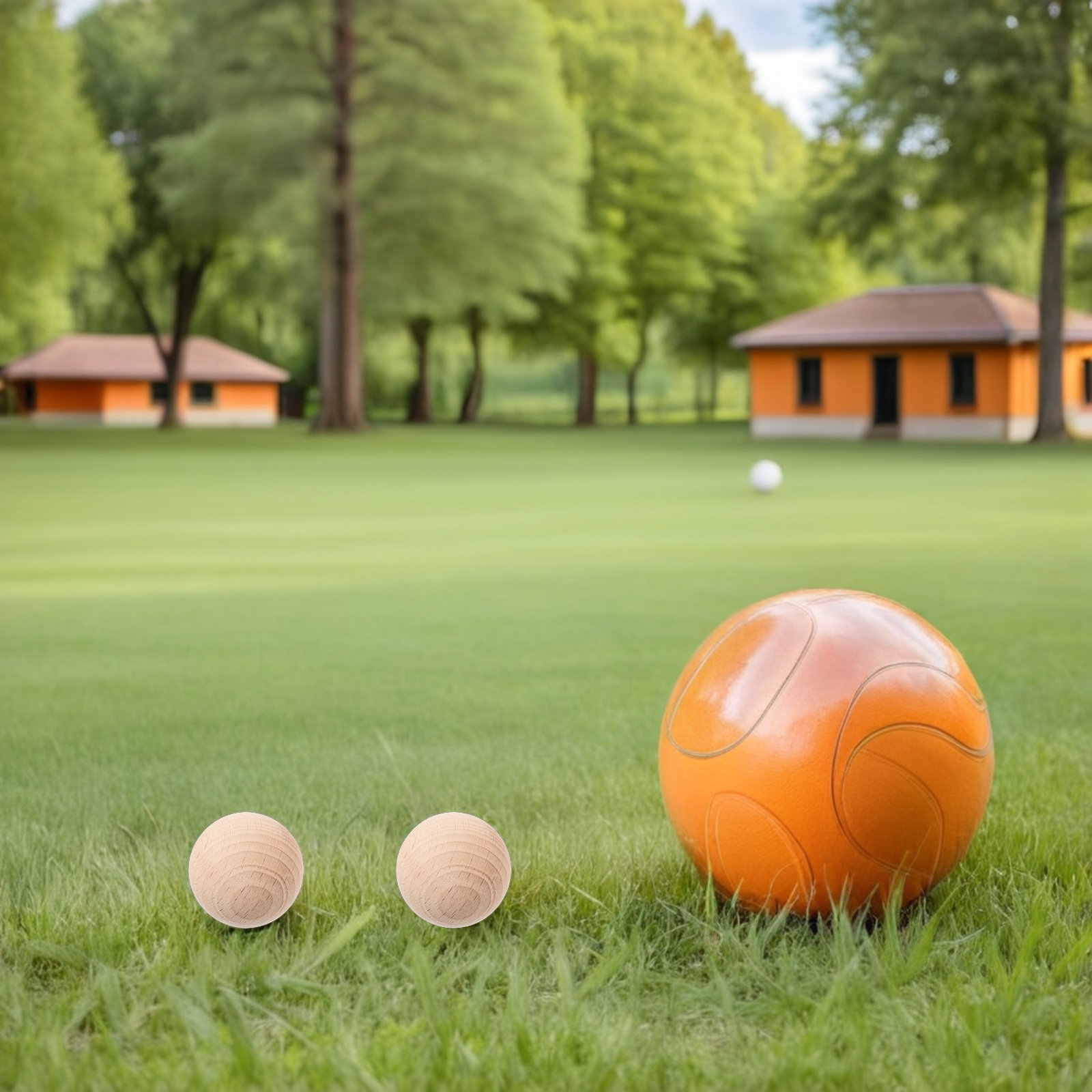 4Pcs 크로켓 공 천연 나무 35Cm 잔디밭 게임 세 - Croquet Set Lawn 리뷰 및 가격
