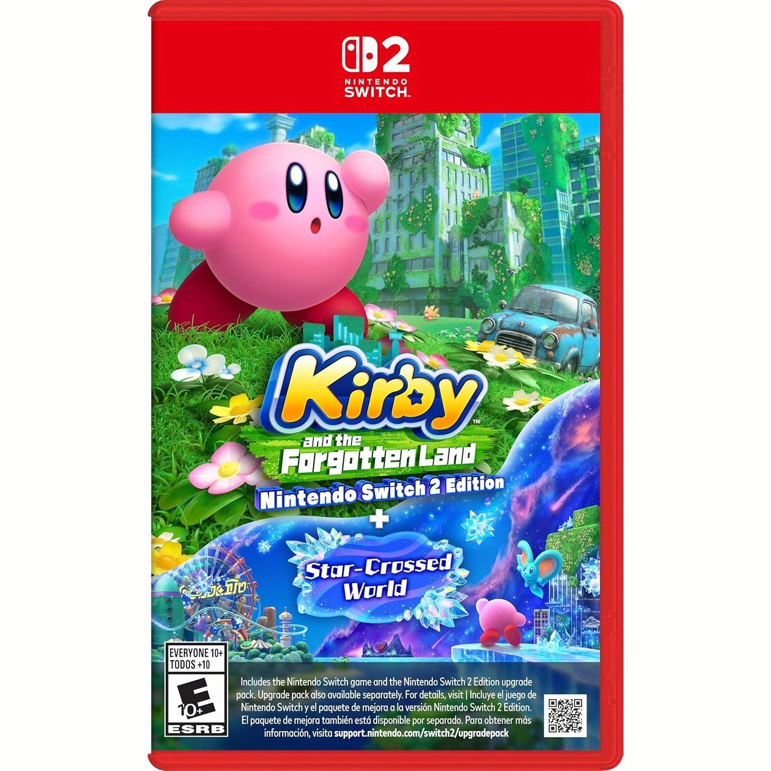 커비와 잊혀진 땅 + 스타크로스드 월드 물리적 비디오  - Party Games Nintendo Switch 리뷰 및 가격