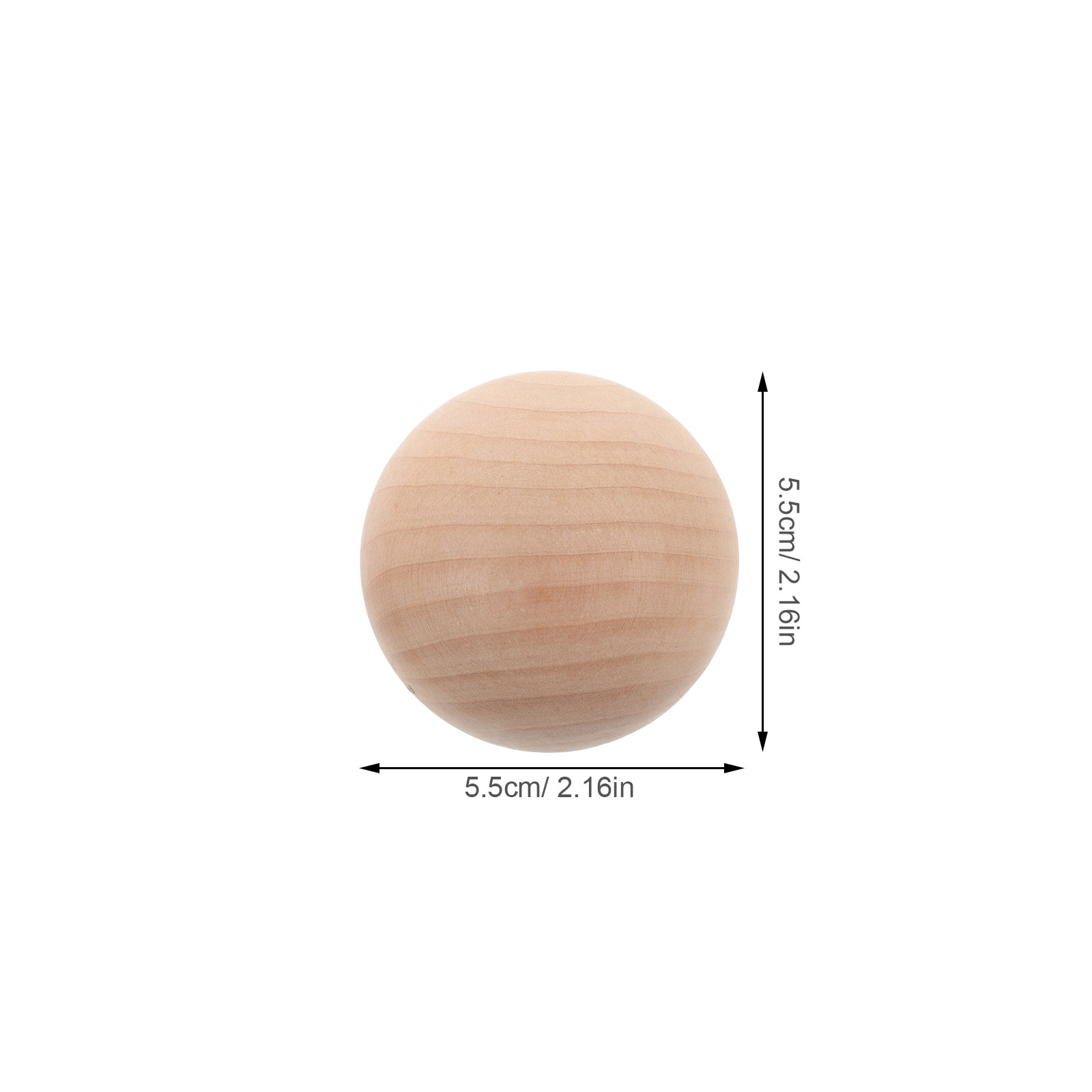 6개의 미완성 너도밤나무 크로켓 공 5.5cm 교체용  - Croquet Set Lawn 리뷰 및 가격