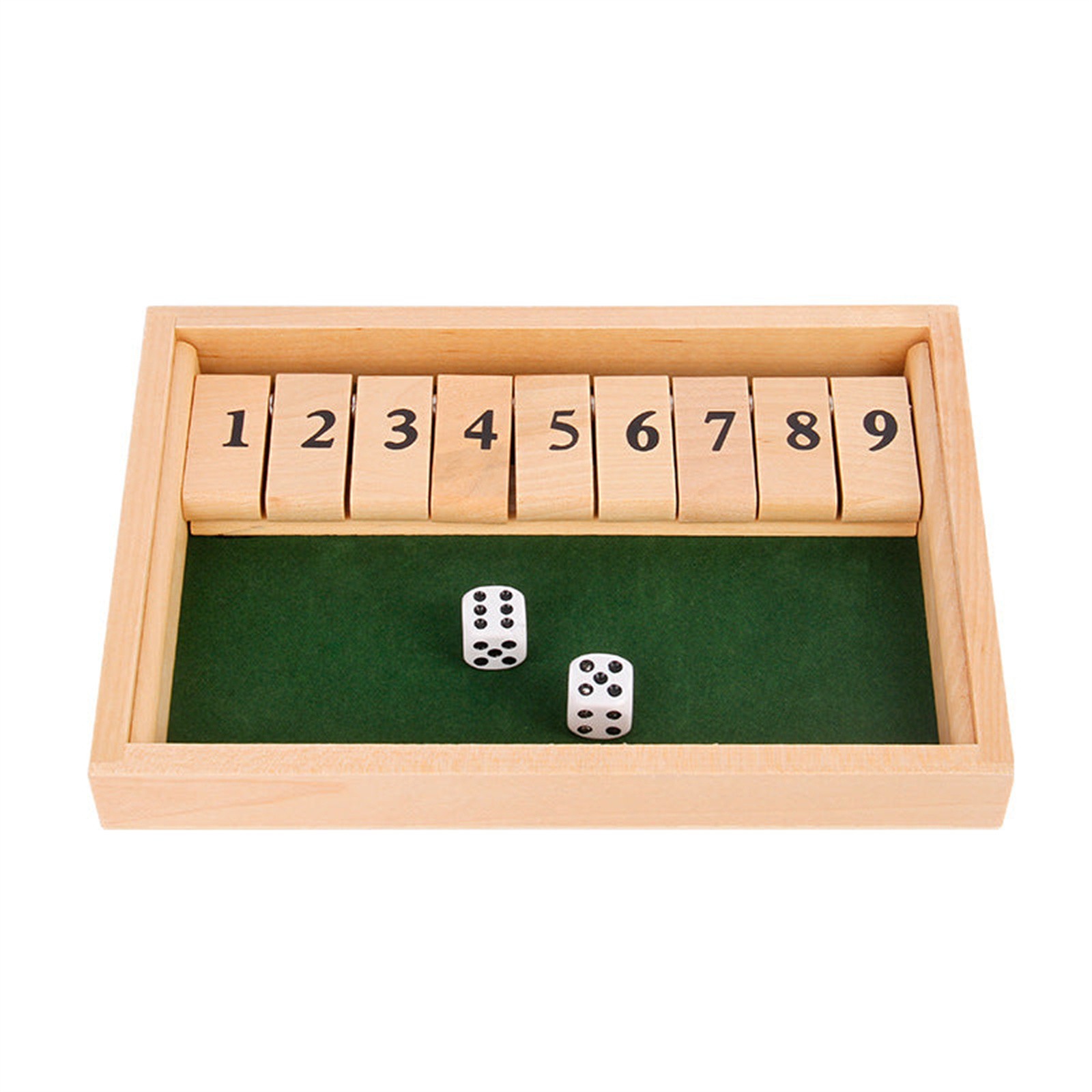 디럭스 4면 9숫자 셧 더 박스 보드 게임 세트 주사위 - Party Games Easter For Family 리뷰 및 가격